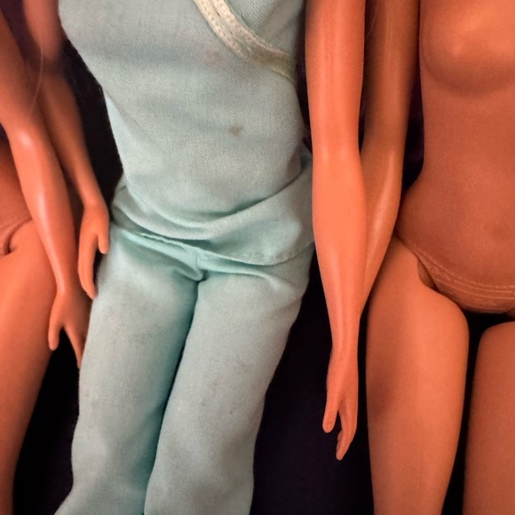 Three Barbies Rockstars with Lavender/Pink Hair EUC 2015 - Picture 8 of 9
